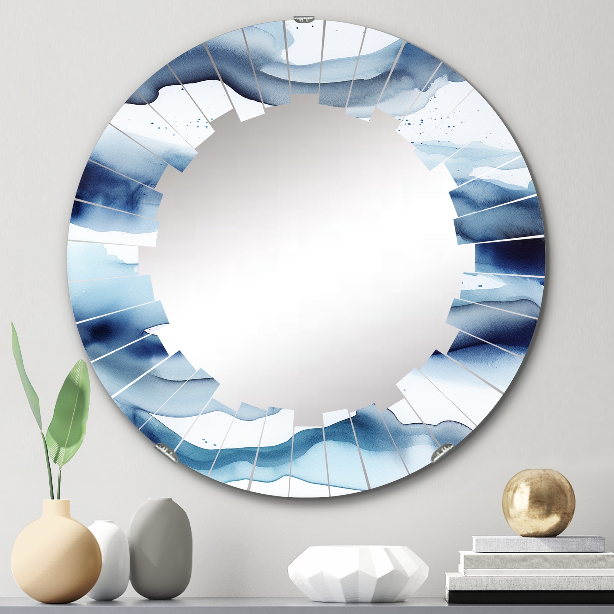 Blue Wall Mirrors Bed Bath & Beyond